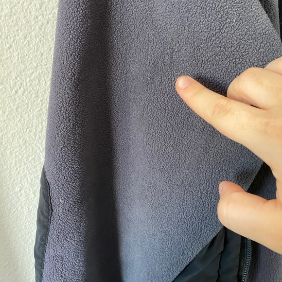 The North Face Blue Fleece Zip Up Jacket - Picture 10 of 16